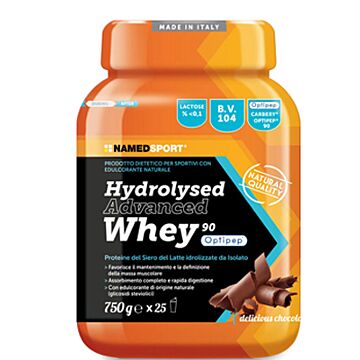 Hydrolysed advanced whey delicious chocolate barattolo polvere orale 750 g - 