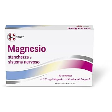 Matt divisione pharma magnesio stanchezza e sistema nervoso 30 compresse - 