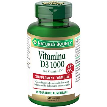 Vitamina d3/1000 100 tavolette - 