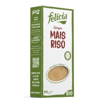 Felicia pasta biologica mais/riso lasagne 250 g - 