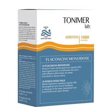 Tonimer lab aerosol 18 flaconcini 3 ml monodose - 