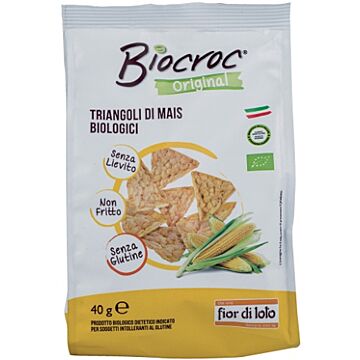 Biocroc triangoli di mais bio 40 g - 