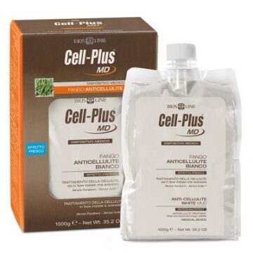 Cell plus md fango bianco anticellulite effetto fresco 1 kg - 