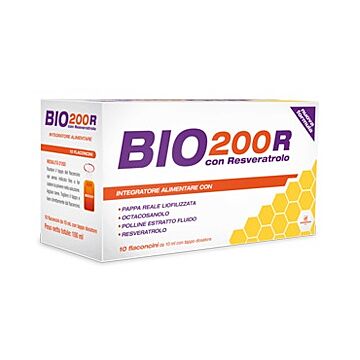 Bio200 r resveratrolo 10 flaconcini 10 ml - 