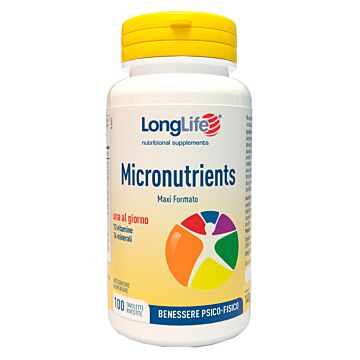 Longlife micronutrients 100 tavolette - 