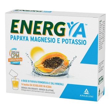Energya papaya magnesio potassio 14 bustine - 