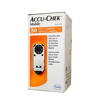 Strisce misurazione glicemia accu-chek mobile 50 test mic 2 - 