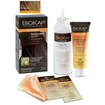 Biokap nutricolor 7,3 new biondo oro tinta tubo + flacone - 