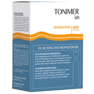 Tonimer lab hypertonic 18 flaconcini monodose - 