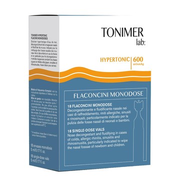 Tonimer lab hypertonic 18 flaconcini monodose - 