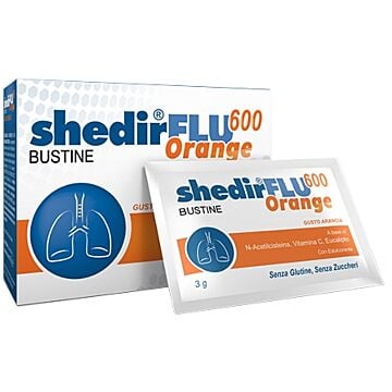 Shedirflu 600 orange 20 bustine - 