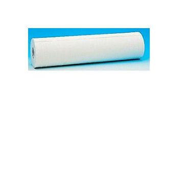 Lenzuolo carta per lettino da visita lunghezza 80 m altezza 60 cm diametro rotolo 15 cm - 