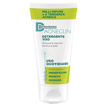 Dermovitamina acneclin detergente viso uso quotidiano 200 ml - 