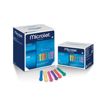 Lancette pungidito per dispositivo microlet 25 pezzi - 
