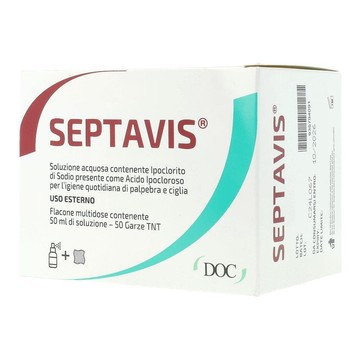 Septavis 50 ml + 50 garze in tnt sterili - 