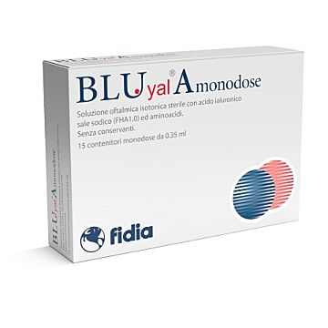 Blu yal a gocce oculari 15 flaconcini monodose 0,30 ml - 