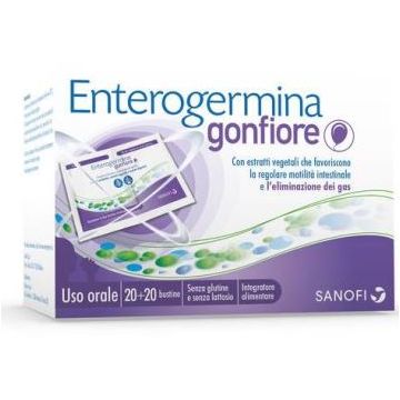 Enterogermina gonfiore 20 bustine bipartite - 