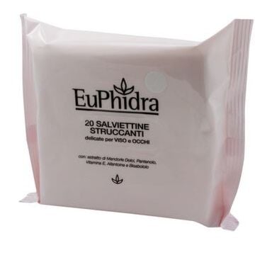 Euphidra salviettine struccanti 20 pezzi - 