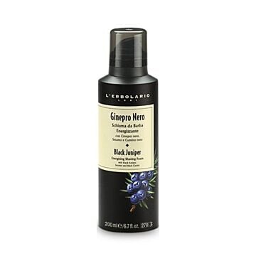 Ginepro nero schiuma da barba energizzante 200 ml - 