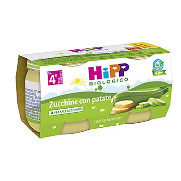 Hipp bio hipp bio omogeneizzato zucchine con patate 2x80 g - 