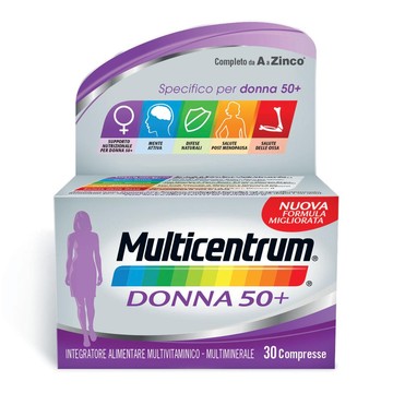Multicentrum donna 50+ 30 compresse - 