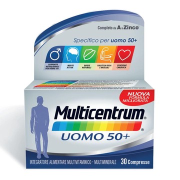 Multicentrum uomo 50+ 30 compresse - 
