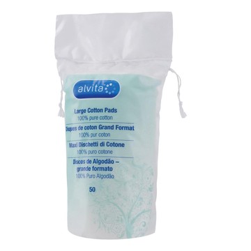 Alvita maxi dischetti cotone 50 pezzi - 