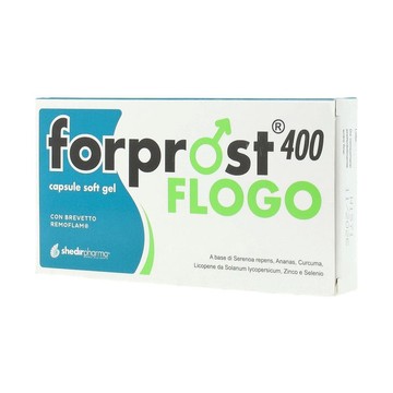 Forprost 400 flogo integratore alimentare 15 capsule molli - 