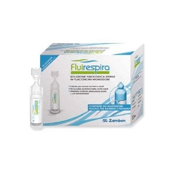 Fluirespira soluzione fisiologica sterile 30 flaconcini monodose da 5ml - 
