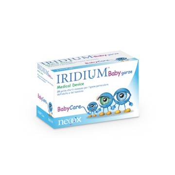 Garza oculare medicata iridium baby 28 pezzi - 