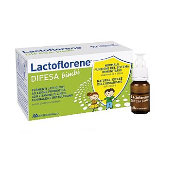 Lactoflorene difesa bambini 10 flaconi 100 ml - 