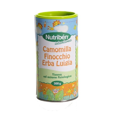 Nutriben tisana camomilla/fin erba lunga 200 g - 