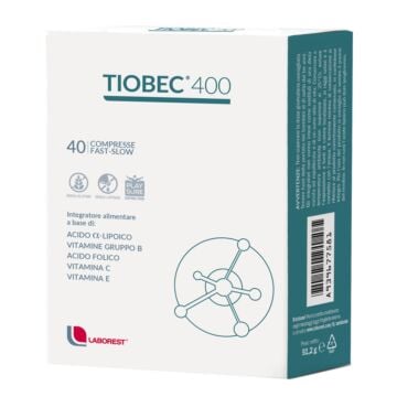Tiobec 400 40 compresse fast-slow - 