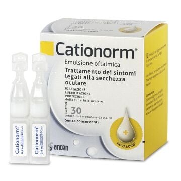 Cationorm gocce 30 fiale monodose da 0,4 ml - 
