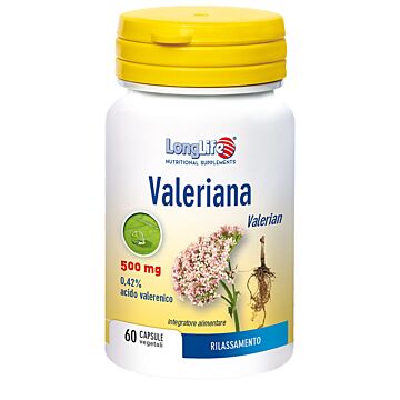 Longlife valeriana 60 capsule 500 mg - 