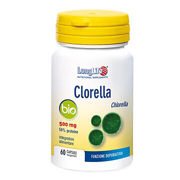 Longlife clorella bio 60 capsule - 