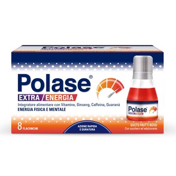 Polase extra energia 8 flaconcini - 
