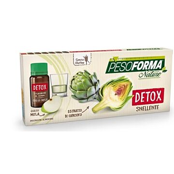 Pesoforma nature detox snellente 6 flaconcini da 10 ml - 