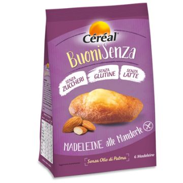 Cereal buonisenza madeleine alle mandorle 180 g - 