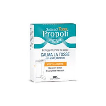 Golasept tuss propoli cpr tosse dispositivo medico compresse masticabili alla propoli in astuccio - 