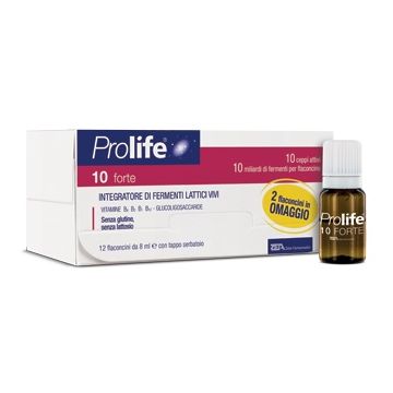 Prolife 10 forte 12 flaconcini da 8 ml - 