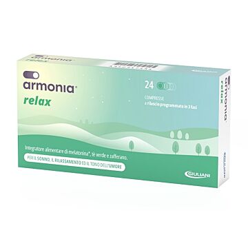 Armonia relax 1 mg a base di melatonina 24 compresse - 