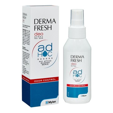 Dermafresh deo spray no gas ad hoc odor control deodorante 100 ml - 