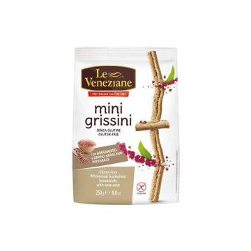 Le veneziane minigrissini grano saraceno integrale con amaranto 250 g - 