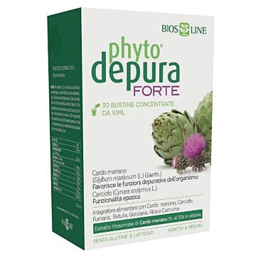 Phytodepura forte 30 bustine concentrate da 10 ml - 