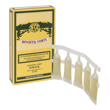 Rinostil forte soluzione ipertonica 10 flaconcini monouso da 5 ml - 