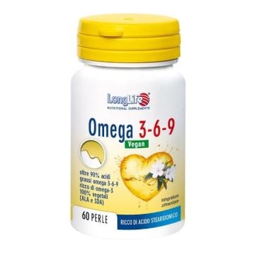 Longlife omega 369 vegan 750 mg 60 perle - 