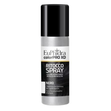 Euphidra colorpro xd tintura ritocco spray capelli nero 75 ml - 