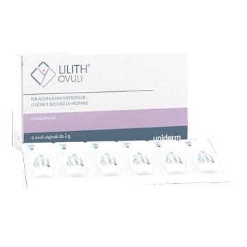 Ovuli vaginali lilith 6 pezzi - 