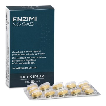 Principium enzimi no gas fast/retard 24 compresse - 